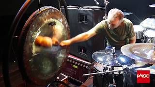 João Barone  Paiste Symphonic Gong 36quot  Paiste Gongs Brasil [upl. by Einohpets]