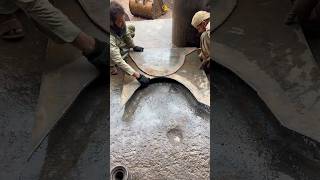 Scrap to strength  Excavator bucket making youtubeshorts youtubeshorts foryou [upl. by Ocsecnarf]