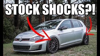 Lowering Springs On Stock Shocks Review Was It A Mistake [upl. by Summons]