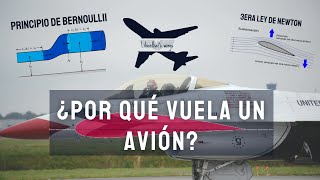 ¿Por qué vuela un avión aviacion aerodinámica aviones aeronautica perfilalar parati [upl. by Macnamara]