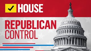 GOP Wins Control Of The House Of Representatives NBC Projects [upl. by Botti893]