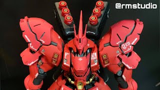 RG 1144 SAZABI Speed build Review [upl. by Olmsted]