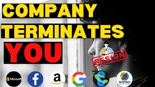 Why Companies Force you to Resign  Job Termination Rules  Termination Without Notice Period [upl. by Belda575]