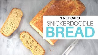 1 NET CARB Snickerdoodle Shortbread Low CarbHigh Fat  Sugar  Grain  Gluten Free [upl. by Aicat949]