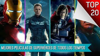 Las 20 Mejores Peliculas De Superheroes [upl. by Becker]