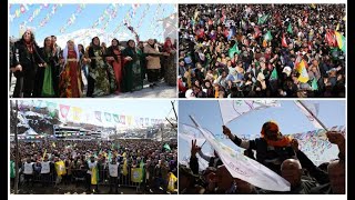 Hakkaride Büyük Miting Başladı Hakkari Haber [upl. by Atilegna]