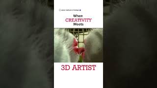 When Creativity meets 3D artist 3Dartist creativity animation [upl. by Codding]