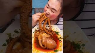 Eating Show  Chinese Eating seafood octopus shorts 103 [upl. by Ellyn988]