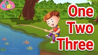 One Two Three  English rhymes  Nursery rhymes  Kids Song  Balgeet [upl. by Leunam]