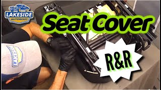 How to Replace a FactoryOEM Seat Cover [upl. by Danais]