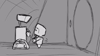 WALL E storyboard sequence  Deleted Scenes 2 [upl. by Iluj]