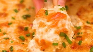 Hot Cheesy Crab Dip Recipe Video [upl. by Westfall374]