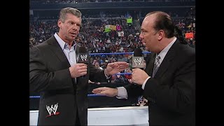 Paul Heyman Makes A Royal Rumble Announcement  SmackDown Jan 29 2004 [upl. by Azal]