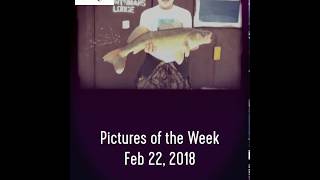 Ice fishing Sportsman’s Lodge Week of Feb 22 2018 [upl. by Marder26]