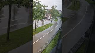 Regen in Germany Augsburg shortvideo subscribe videos [upl. by Eartnoed]