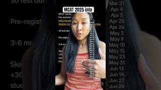 MCAT 2025 info and tips [upl. by Hilaria331]