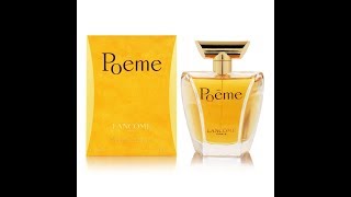 Lancome Poeme Fragrance Review 1995 [upl. by Cchaddie954]