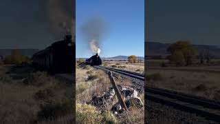 Cumbres amp Toltec 484 October 2024 train railroad [upl. by Gerbold858]