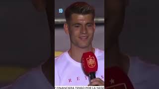 Álvaro Morata “Tenemos el mejor país del mundo” [upl. by Arjun]