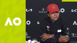 Naomi Osaka quotThe entire match I was overthinkingquot press conference 4R  Australian Open 2021 [upl. by Camilla]