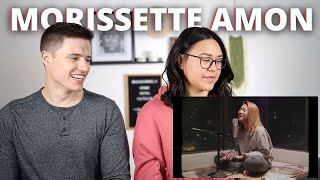 Voice Teachers React to Morissette Amon Singing Drivers License bare cover  2021 [upl. by Ahsen]