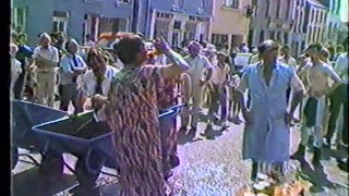 Fethard Festival 1987Wheelbarrow race [upl. by Danyelle]