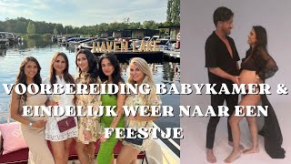 DE BABYKAMER amp EINDELIJK WEER FEEST  WEEKVLOG JOAN [upl. by Nniroc]