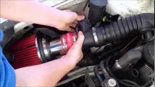 How To Install a Short RamCold Air Intake In A MK3 Jetta [upl. by Ferree]