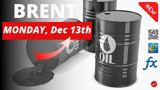 Brent Oil Daily Analysis for Monday December 13 2021 by Nina Fx [upl. by Niuqauj807]