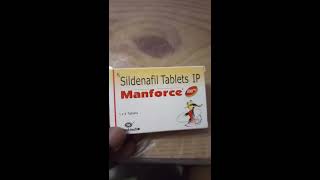 MANFORCE TABLET  VIAGRA COMBINATION TABLET TAMIL REVIEW Uses Dosage Side effects precautions [upl. by Nagel]