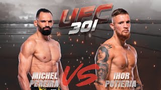 Michel Pereira vs Ihor Potieria  Full fight Cinematic [upl. by Hamrnand]