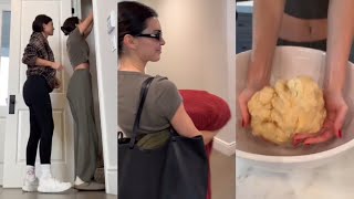 Kylie and Kendall Jenner bake Bishi for the first time for Christmas [upl. by Abernathy986]