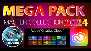 ADOBE CREATIVE MASTER COLLECTION MEGA PACK 2024 [upl. by Diandre]