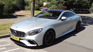 2019 Mercedes AMG S63 Coupe  BRUTAL Full Drive Review S Class 4Matic [upl. by Esinrahs722]