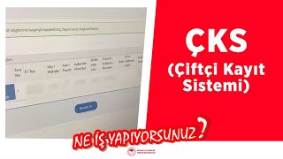 NeİşYapıyorsunuz ÇKS Nedir Nasıl Yapılır [upl. by Aramas]