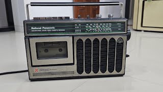 National Panasonic 2 in 1 tape radio model RQ 519DS 9023321435 [upl. by Nylanna170]