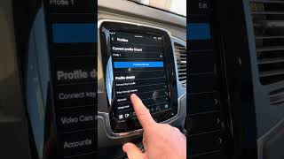 Volvo Cars app setup [upl. by Inalaeham]