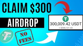 🔥CLAIM 300 FREE AIRDROP ON TRUST WALLET WITHOUT GAS FEE [upl. by Analim]