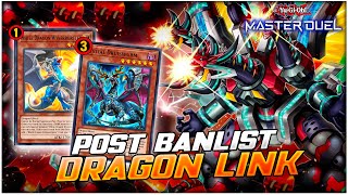 Dragon Link Deck Post Banlist Bystial amp Borrelend Dragon YuGiOh Master Duel [upl. by Doy]