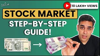 STOCK MARKET INVESTING for BEGINNERS  Investment Tips 2023  Warikoo Hindi [upl. by Adiasteb8]