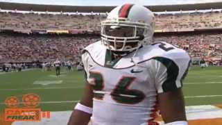 Defensive Back U  All Time Miami DBs Highlight [upl. by Hedva402]