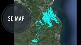 HECRAS 2D Flood Inundation Map for quotTyphoon HAIYANquot Affected Area [upl. by Maier]