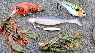 Top 5 Baits For April Bass Fishing [upl. by Sakram708]