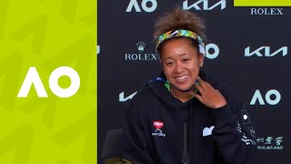 Naomi Osaka quotI knew what to expectquot press conference QF  Australian Open 2021 [upl. by Anolahs]