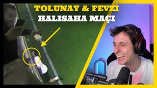 Tolunay Ören Kontravolta Fevzi İle Yaptığı Halısaha Maçını İzliyor TolunayOren [upl. by Norra]