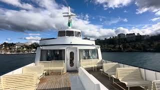 Ferry Trip with CGN ferry MS Henry Dunant ship ferry travel holidays switzerland cgn shorts [upl. by Ciardap926]