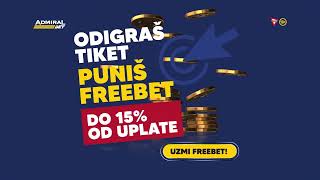 AdmiralBet  Freebet na Bet [upl. by Jarek]