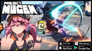 PROJECT MUGEN  NOVA GAMEPLAY EXTENDIDA  NOVO JOGO MUNDO ABERTO PS5  PS4  PC  ANDROID e IOS [upl. by Gredel]