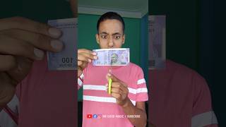 Money 💸 Cutting Magic Trick ✂️😭😰 shorts youtubeshorts magic viral [upl. by Anidnamra]