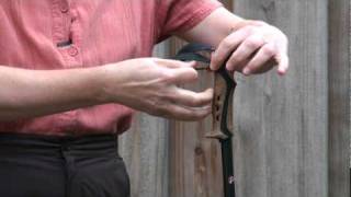 Trekking Poles How to adjust and use straps [upl. by Ariahaj]